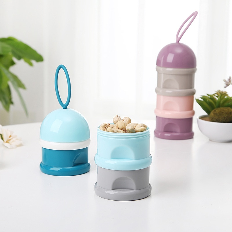 3-layer Baby Formula Dispenser Milk Container 3-layer Baby Formula Dispenser Milk Container