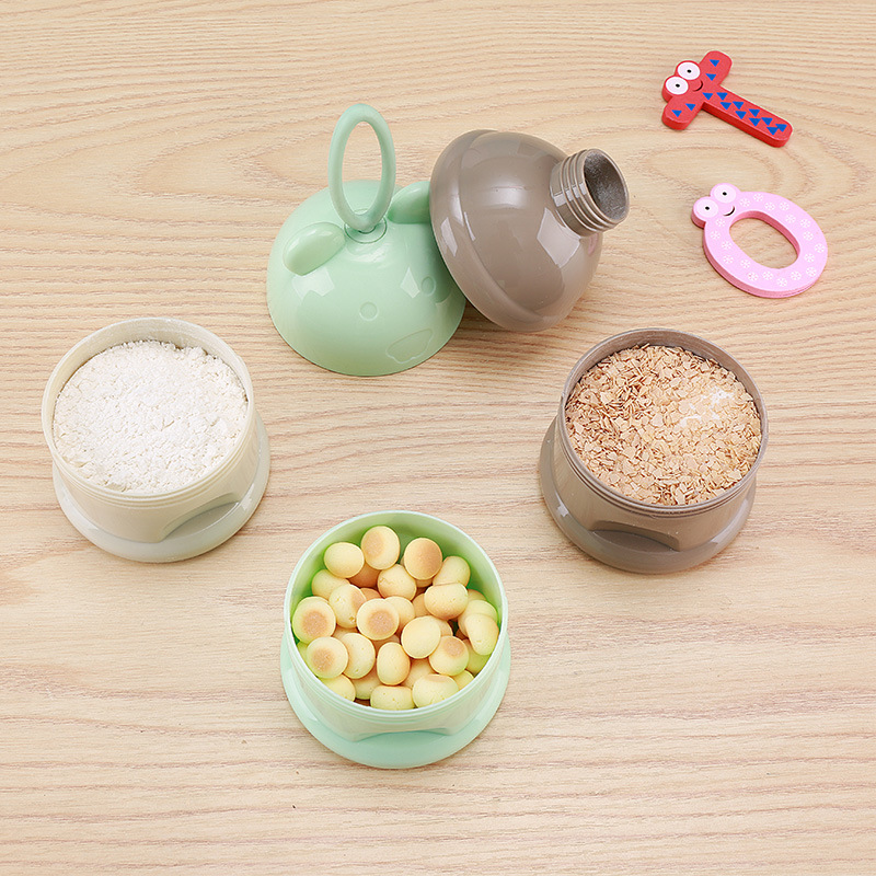 3-layer Baby Formula Dispenser Milk Container 3-layer Baby Formula Dispenser Milk Container