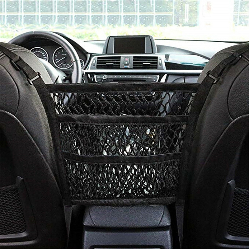 3 Layers Organizer Netting Bag for Car 3 Layers Organizer Netting Bag for Car