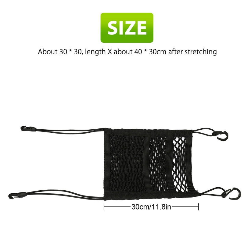 3 Layers Organizer Netting Bag for Car 3 Layers Organizer Netting Bag for Car