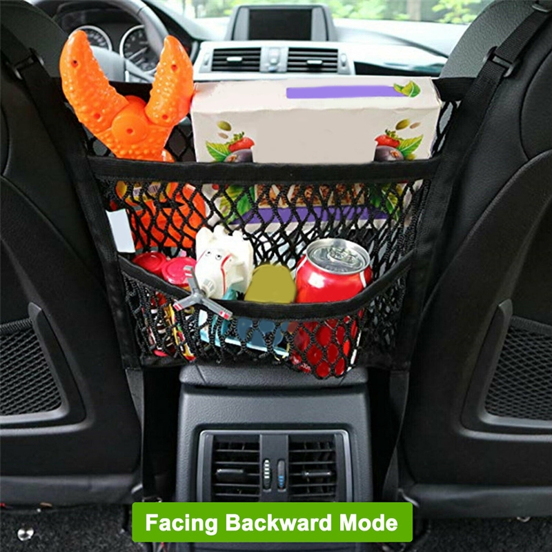 3 Layers Organizer Netting Bag for Car 3 Layers Organizer Netting Bag for Car