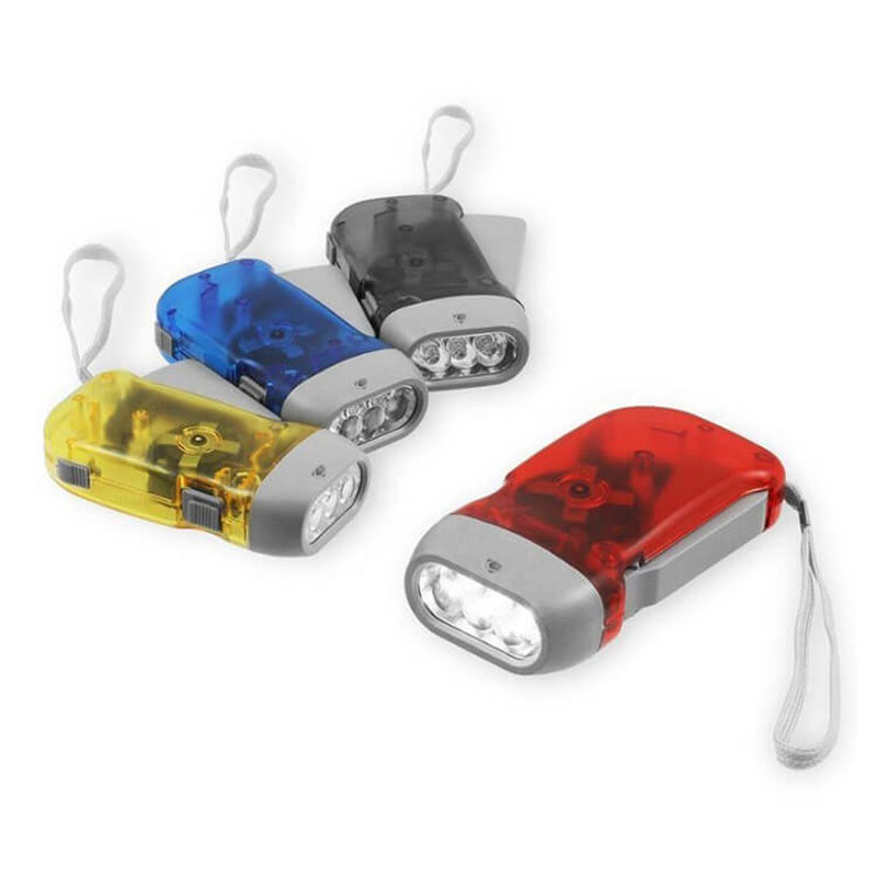 3 LED Hand Powered Flashlight 3 LED Hand Powered Flashlight