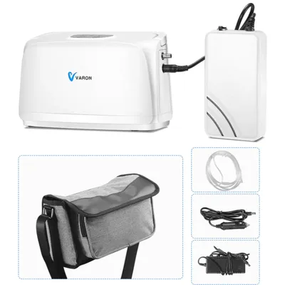 3 Liter/min Portable Oxygen Concentrator Household Small Battery Oxygen Bar O2 Inhaler Machine Car Charger Pulse Flow O2