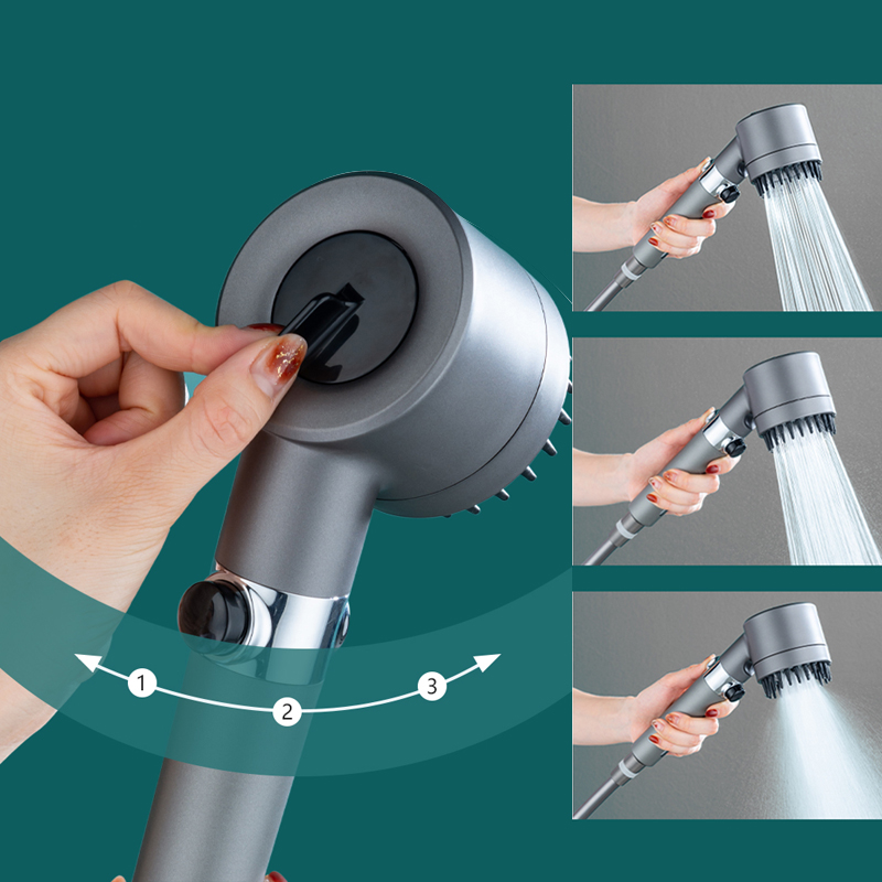 3 Modes Shower Head High Pressure Showerhead Portable Filter Rainfall Faucet Tap Bathroom Bath Home Innovative 3 Modes Shower Head High Pressure Showerhead Portable Filter Rainfall Faucet Tap Bathroom Bath Home Innovative