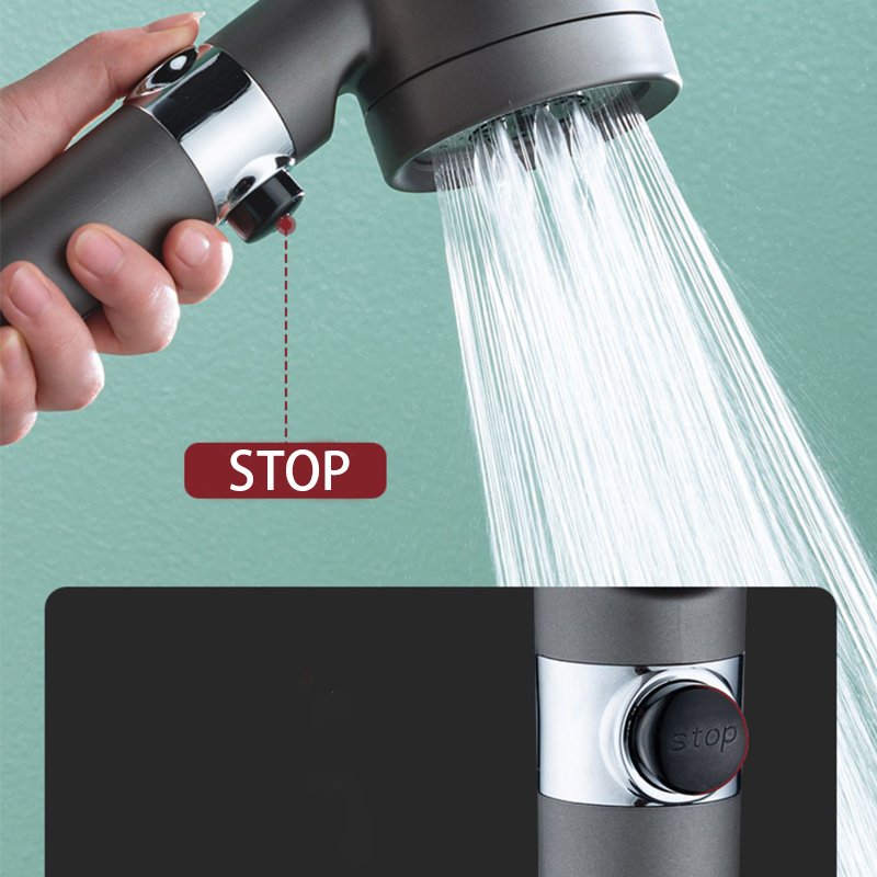 3 Modes Shower Head High Pressure Showerhead Portable Filter Rainfall Faucet Tap Bathroom Bath Home Innovative 3 Modes Shower Head High Pressure Showerhead Portable Filter Rainfall Faucet Tap Bathroom Bath Home Innovative