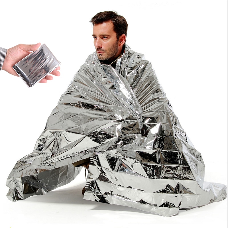3 pack of Outdoor Emergency Thermal Blanket Camping Hiking Aluminum Rescue Curtain Military Blanket SOS Aid Life Saving 3 pack of Outdoor Emergency Thermal Blanket Camping Hiking Aluminum Rescue Curtain Military Blanket SOS Aid Life Saving