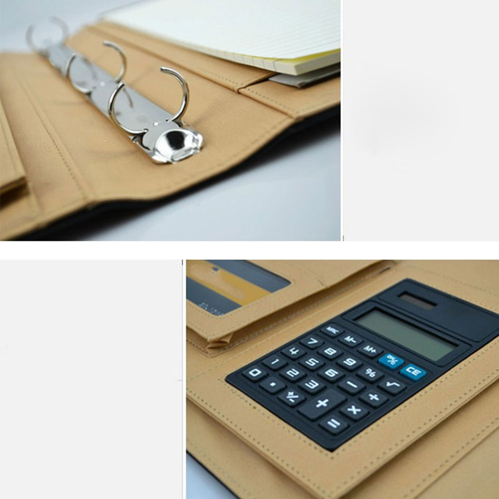 3 Ring Binder Folder with Calculator 3 Ring Binder Folder with Calculator