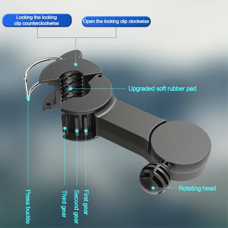 3-speed Car Seat Back Cooling Fan USB Charge Dual Head Fan 360 Degree Rotation Neck Cooler for Summer Car Accessories 3-speed Car Seat Back Cooling Fan USB Charge Dual Head Fan 360 Degree Rotation Neck Cooler for Summer Car Accessories