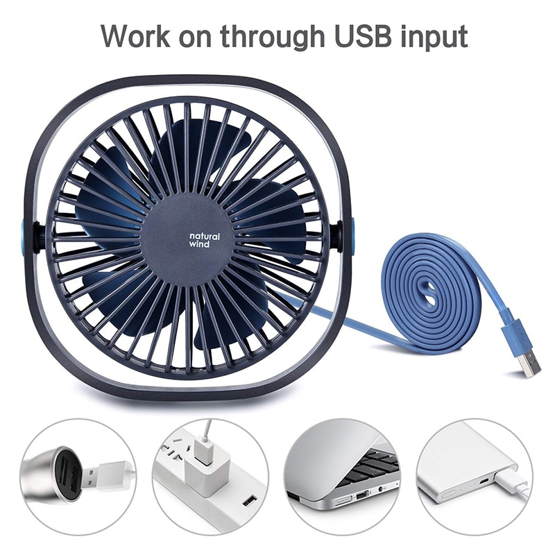 3 Speed USB Powered Portable Mini Fan 3 Speed USB Powered Portable Mini Fan