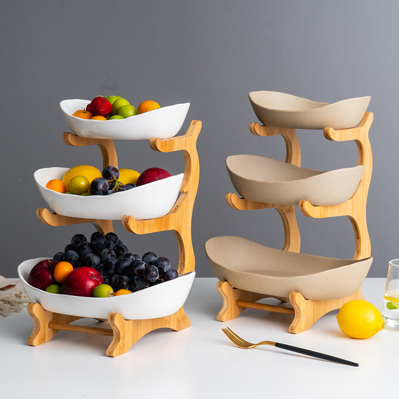 3 Tier Plate with Stand Display Plates 3 Tier Plate with Stand Display Plates