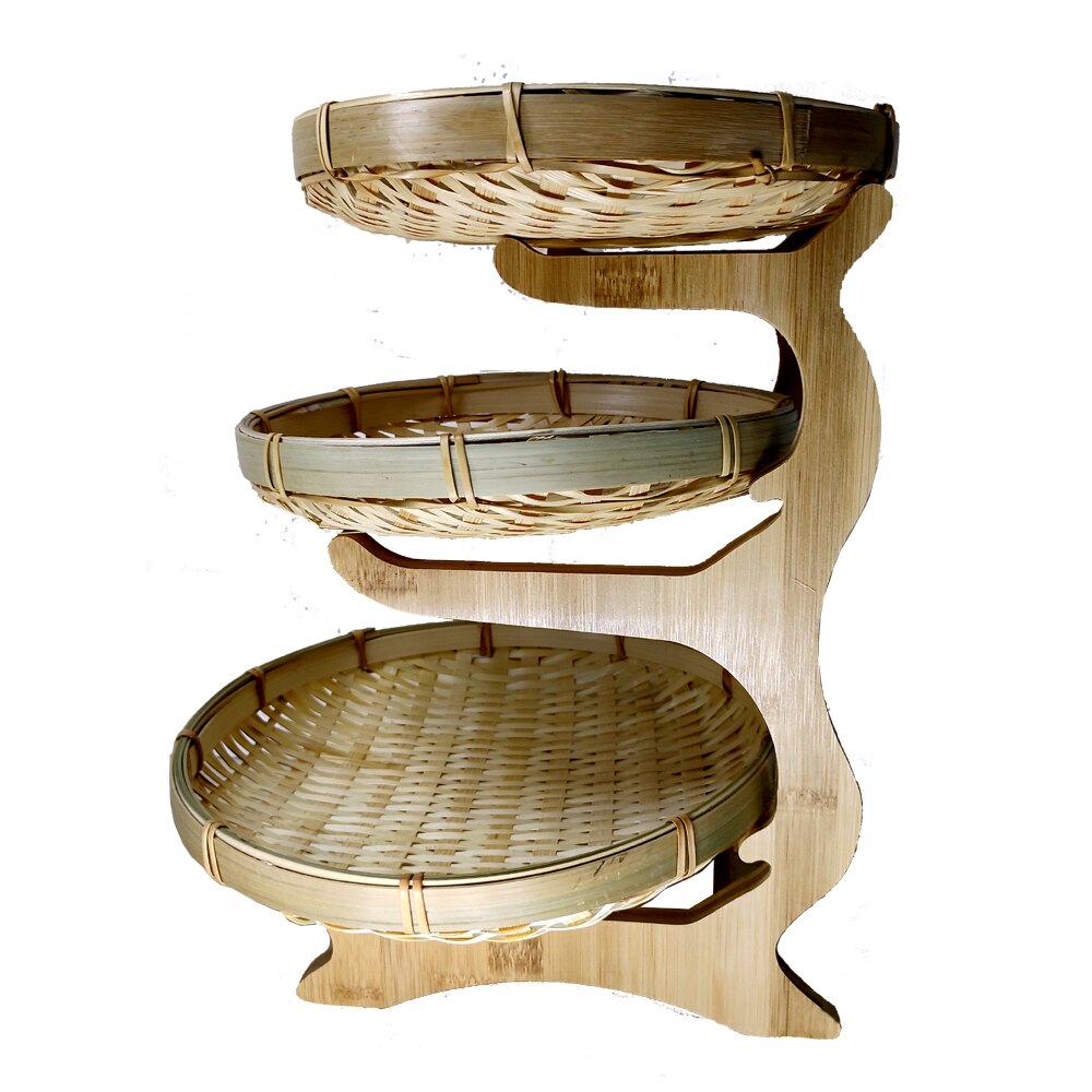 3 Tier Plate with Stand Display Plates 3 Tier Plate with Stand Display Plates
