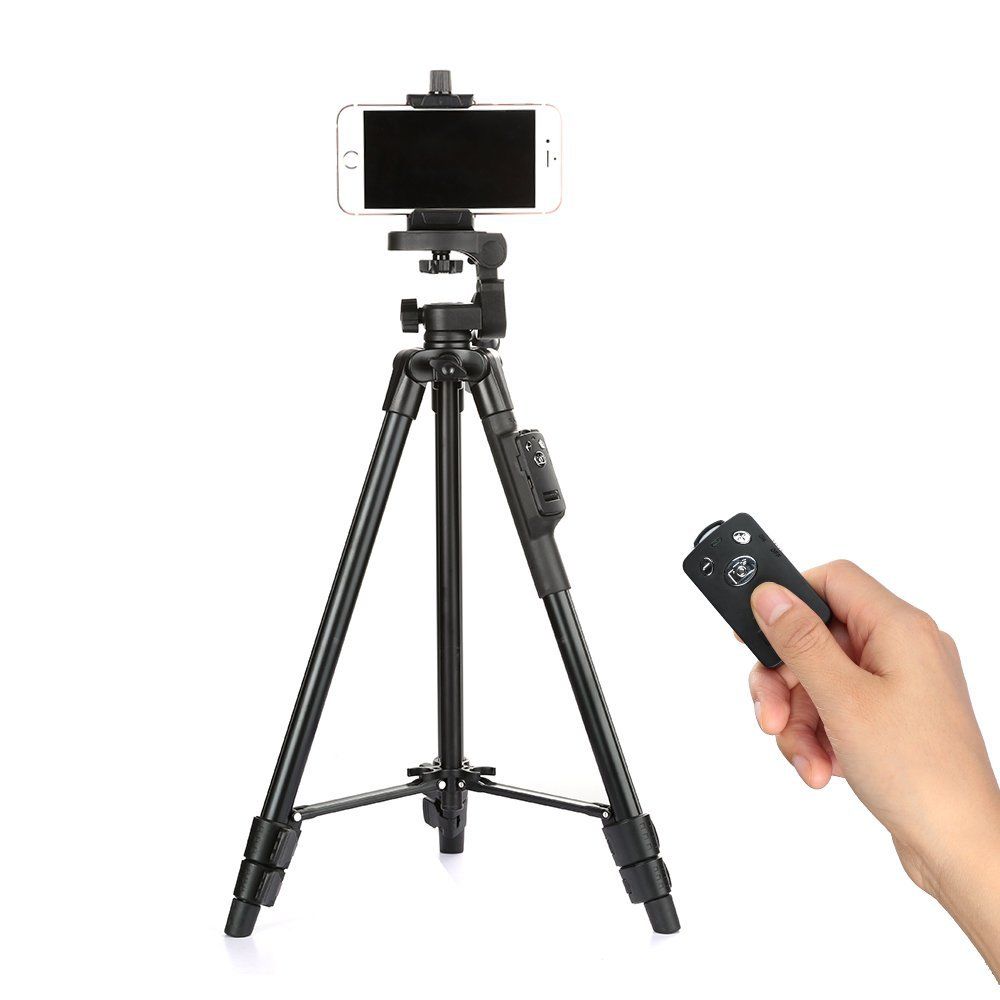 3-Way Aluminum Bluetooth Tripod Stand 3-Way Aluminum Bluetooth Tripod Stand
