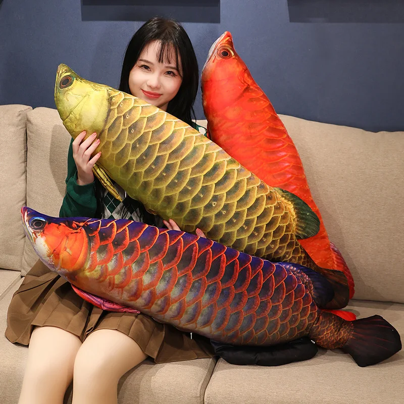 30-100cm Simulation Funny Fish Plush Toys Stuffed Soft Animal Carp Plush Pillow Creative Sleep Cushion for Kids Girls 30-100cm Simulation Funny Fish Plush Toys Stuffed Soft Animal Carp Plush Pillow Creative Sleep Cushion for Kids Girls