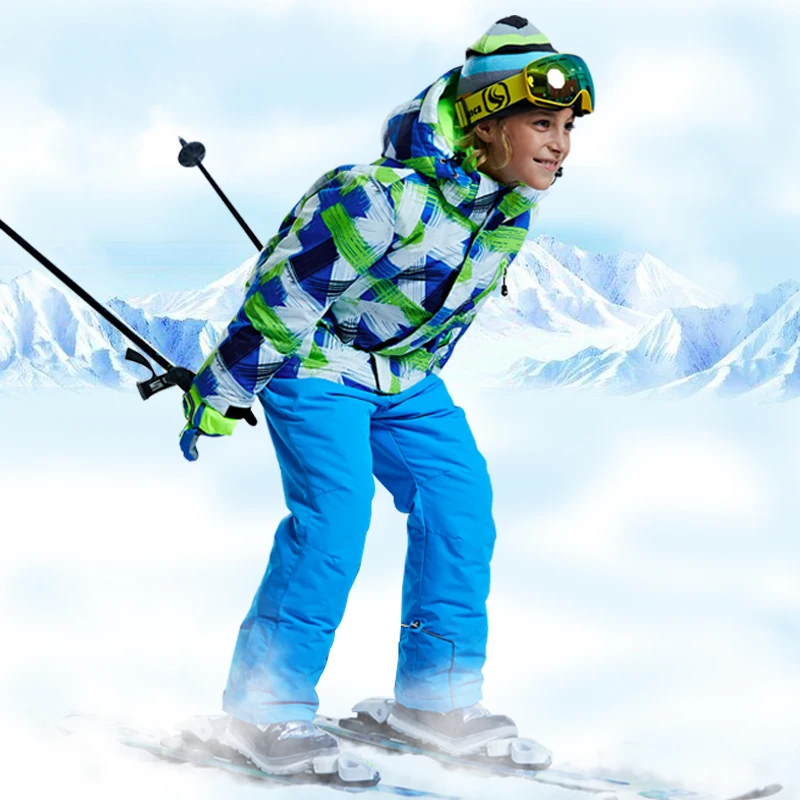 -30 Degree Children Clothing Set Boys Girl Kids Snowboard Ski Suit Waterproof Outdoor Sports Jacket Pants Clothes -30 Degree Children Clothing Set Boys Girl Kids Snowboard Ski Suit Waterproof Outdoor Sports Jacket Pants Clothes