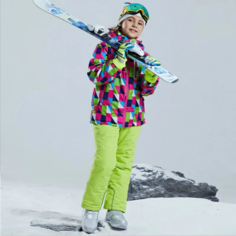 -30 Degree Children Clothing Set Boys Girl Kids Snowboard Ski Suit Waterproof Outdoor Sports Jacket Pants Clothes -30 Degree Children Clothing Set Boys Girl Kids Snowboard Ski Suit Waterproof Outdoor Sports Jacket Pants Clothes