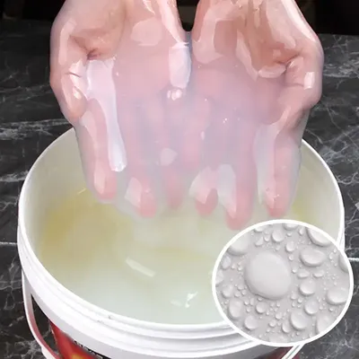 300g Transparent Waterproof Adhesive Exterior Walls Leak Proof Coating Bathroom Floor Crack Sealing Mold Proof