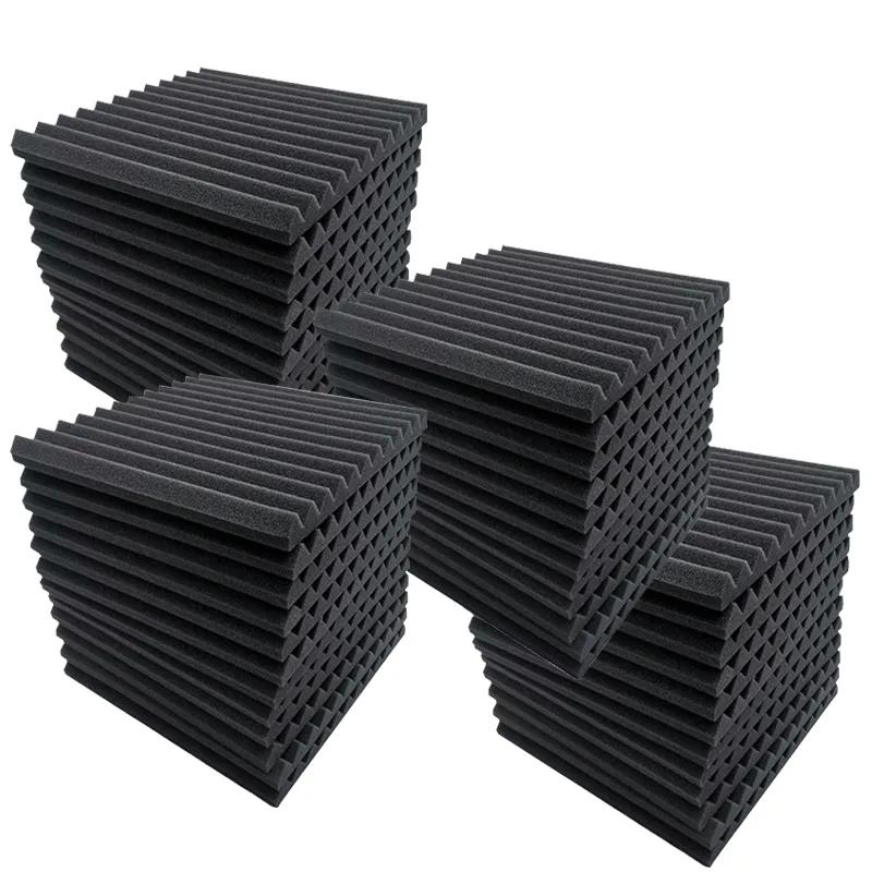300x300x25mm Studio Acoustic Foam Soundproof Pyramid Sound Absorption Treatment Panel Tile Protective Sponge Sealing 300x300x25mm Studio Acoustic Foam Soundproof Pyramid Sound Absorption Treatment Panel Tile Protective Sponge Sealing
