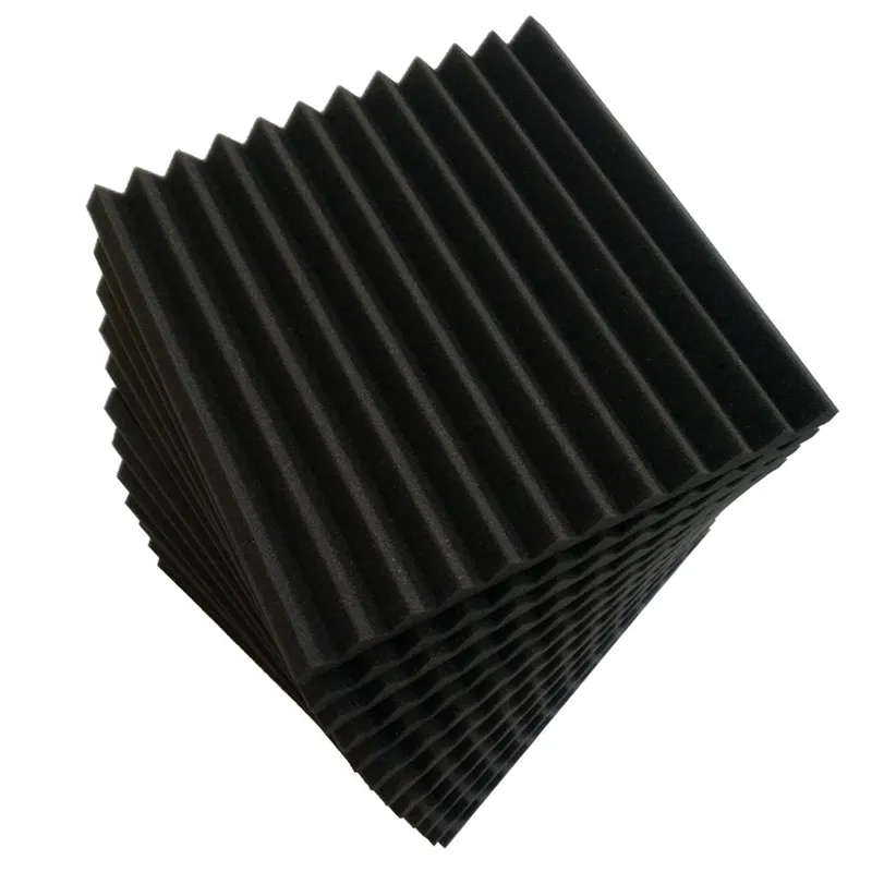 300x300x25mm Studio Acoustic Foam Soundproof Pyramid Sound Absorption Treatment Panel Tile Protective Sponge Sealing