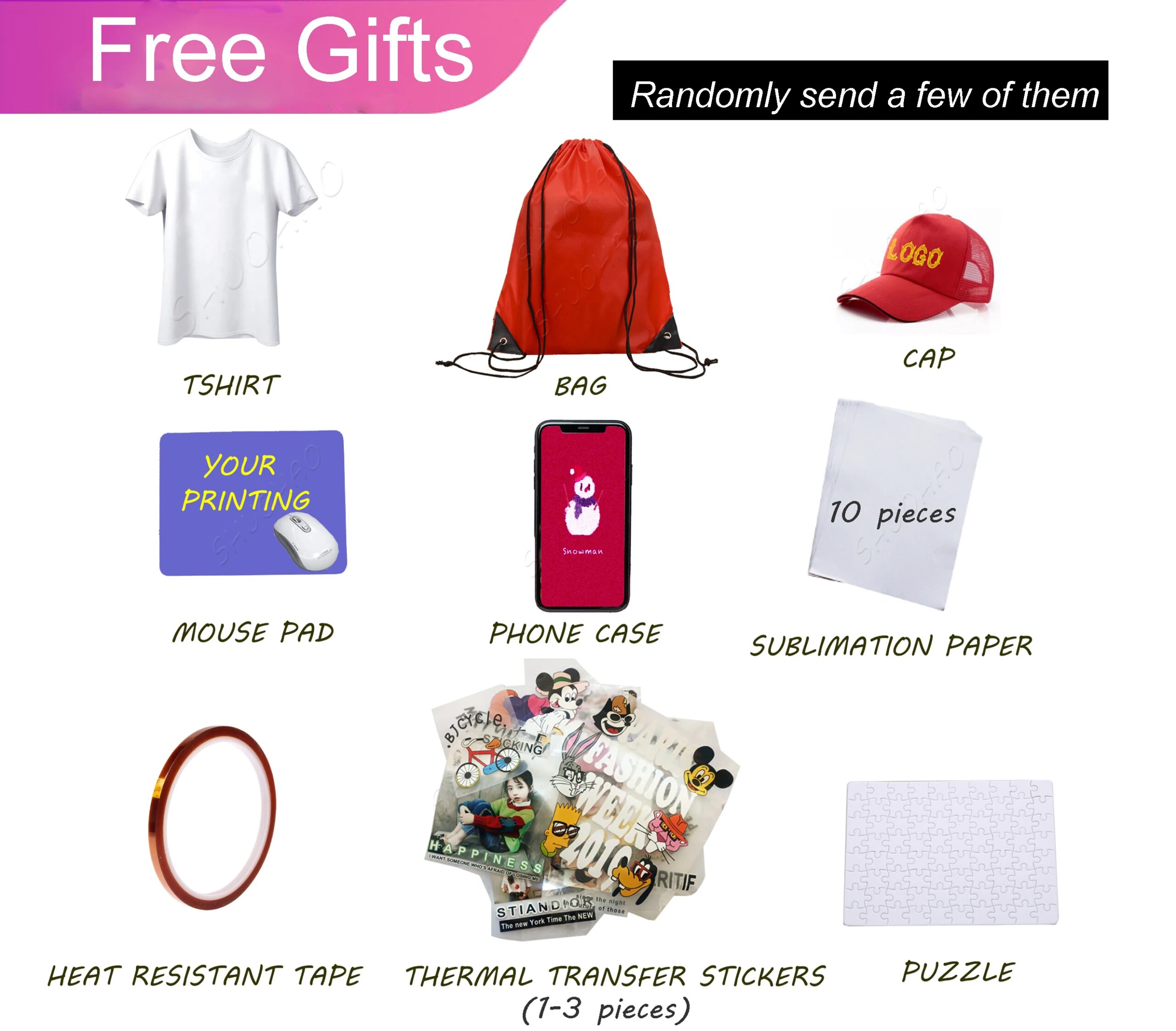 30*38CM 8 in 1 Combo Heat press Machine Sublimation Printer 2D Heat Transfer Machine for Cap Mug Plate Tshirts CE 30*38CM 8 in 1 Combo Heat press Machine Sublimation Printer 2D Heat Transfer Machine for Cap Mug Plate Tshirts CE