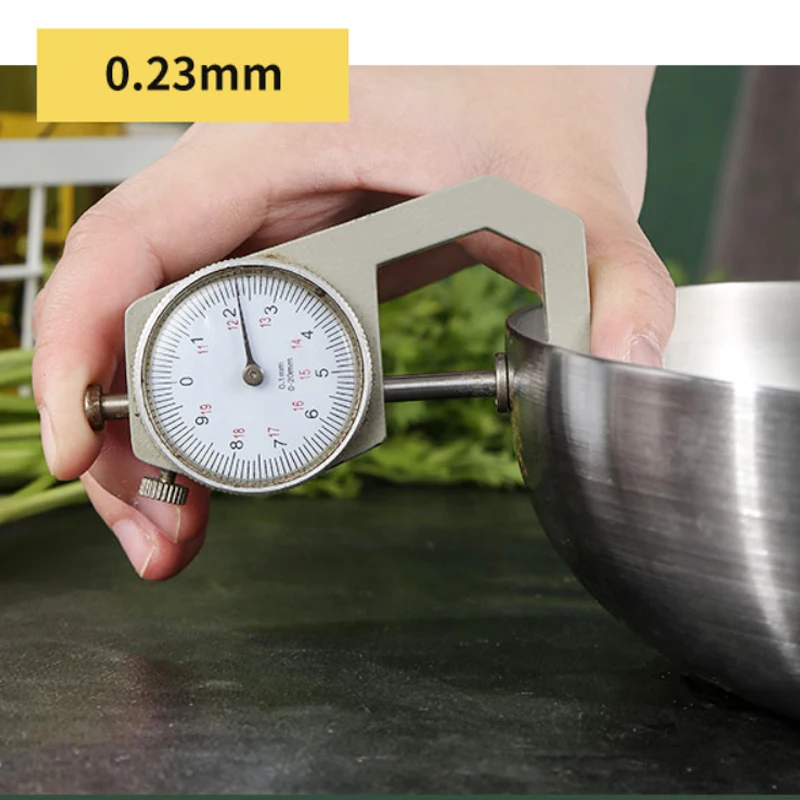 304 Stainless Steel Frying Pan, NonStick Pan Fried Steak Pot Uncoated Kitchen Cookware For Gas Stove and Induction