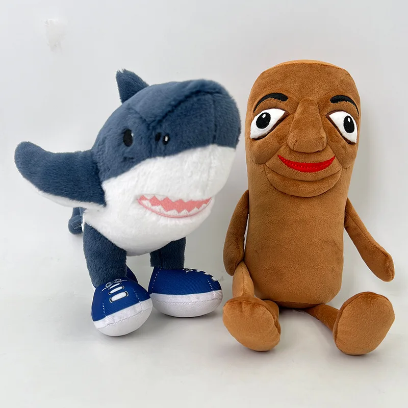 30cm Italian Brainrot Tralalero Tralala Plush Doll Anime Stuffed Soft Cushion Pillow Peripheral Toy Fans Custom Gift
