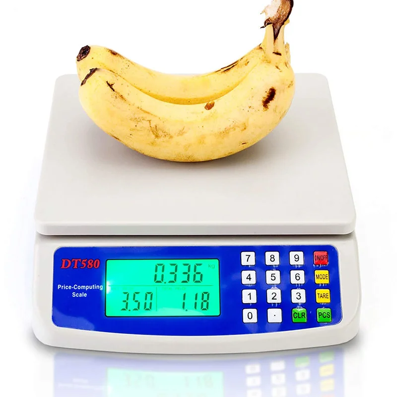30KG /1G Precision LCD Digital Scale Electronic Balance Weight Scale Plastic Weight Scale Accuracy Weight Balance Food