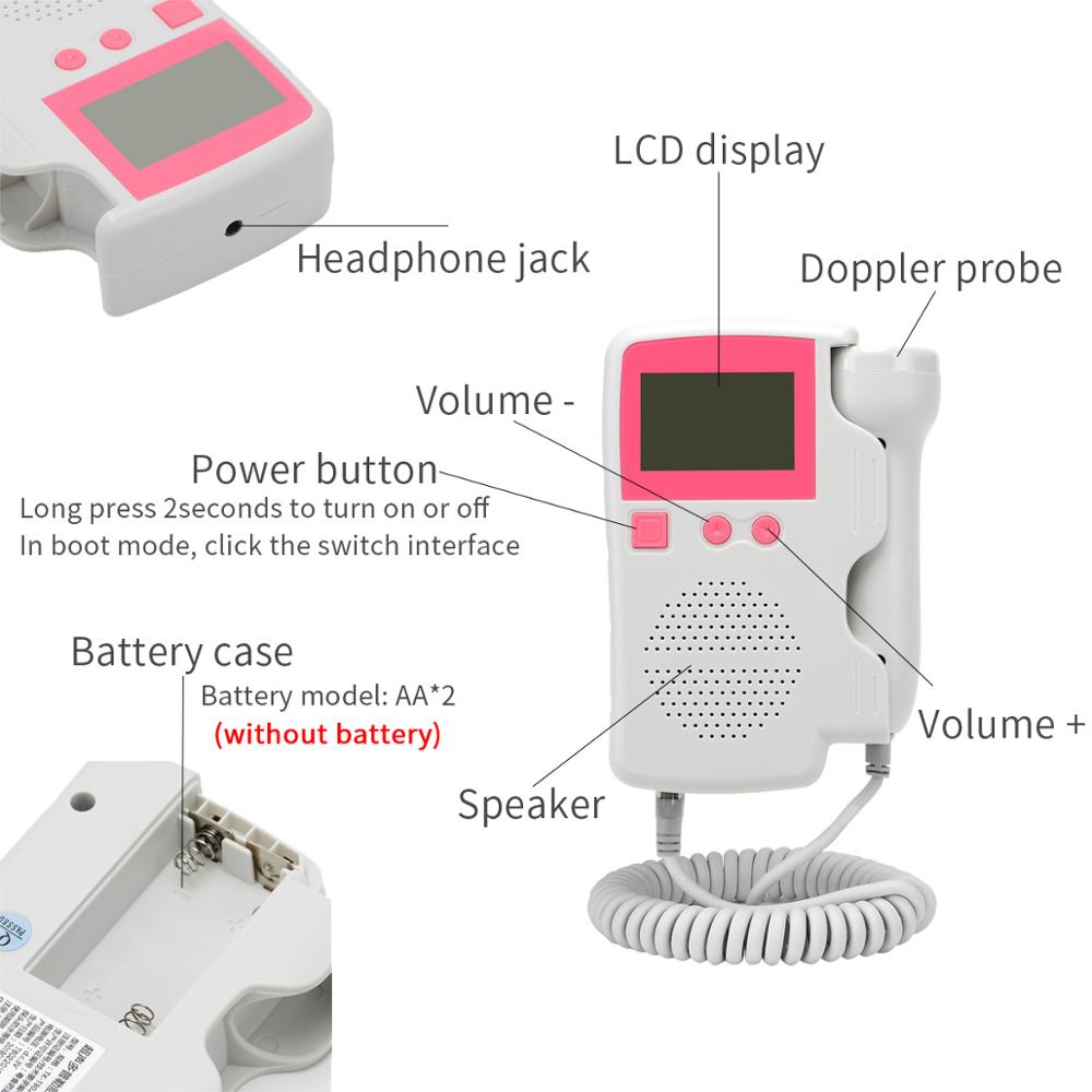 3.0MHz Baby Heartbeat Doppler 3.0MHz Baby Heartbeat Doppler