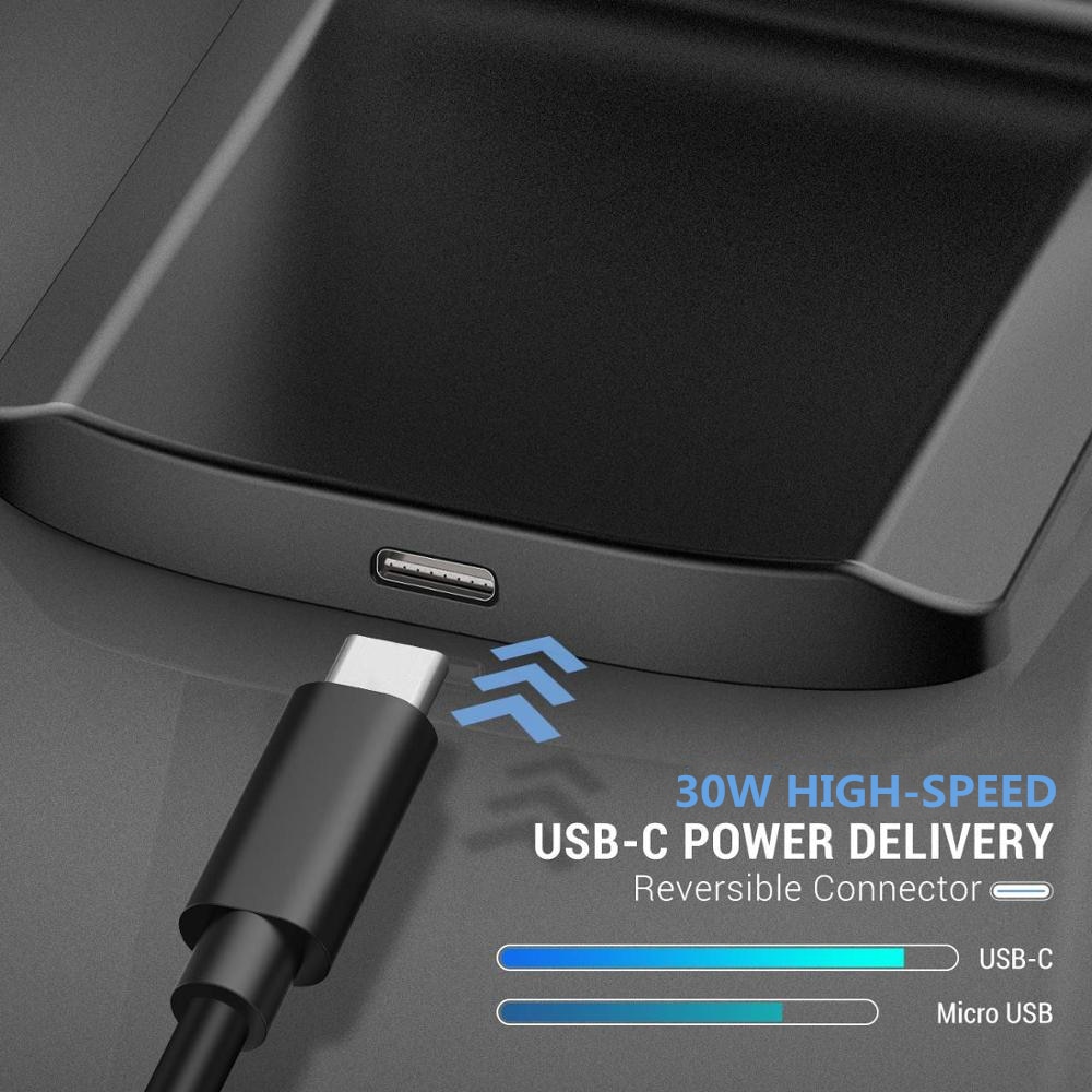 30W Fast Wireless Charger Stand Phone Dock 30W Fast Wireless Charger Stand Phone Dock