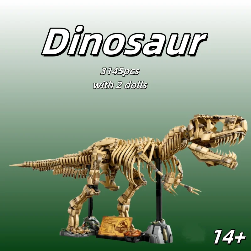 3145pcs Jurassic Dinosaur Park Series Dinosaur Fossils Tyrannosaurus Rex 76968 Assembled Bricks Display Model Birthday 3145pcs Jurassic Dinosaur Park Series Dinosaur Fossils Tyrannosaurus Rex 76968 Assembled Bricks Display Model Birthday