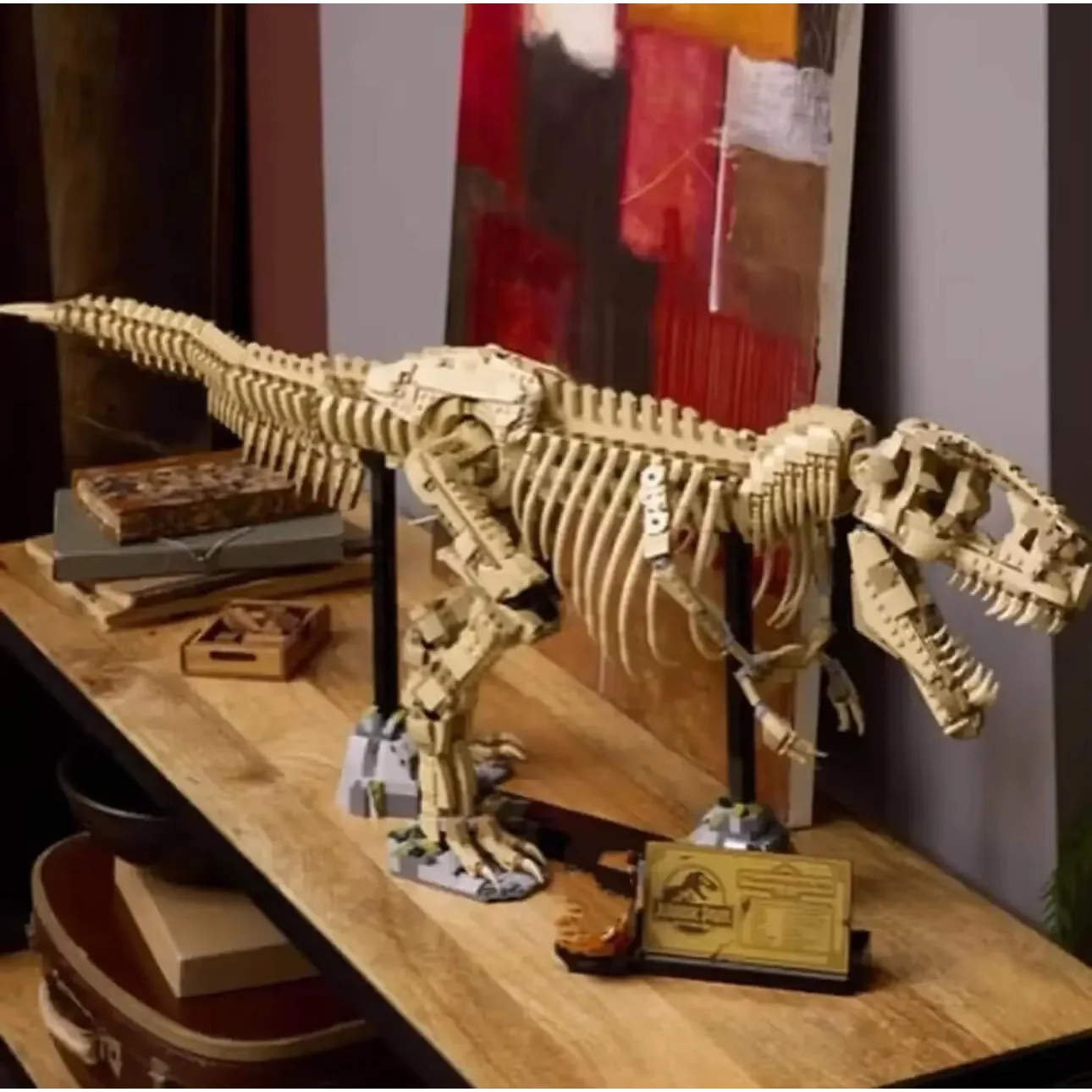 3145pcs Jurassic Dinosaur Park Series Dinosaur Fossils Tyrannosaurus Rex 76968 Assembled Bricks Display Model Birthday 3145pcs Jurassic Dinosaur Park Series Dinosaur Fossils Tyrannosaurus Rex 76968 Assembled Bricks Display Model Birthday