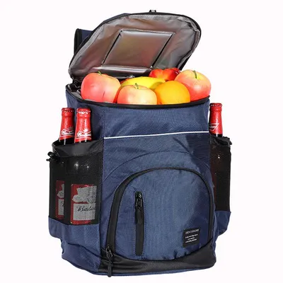 33L Cooler bag Soft Large 36 Cans Thermal Backpack Insulated Bag Travel Beach Beer Leak-proof Food Storage Bag