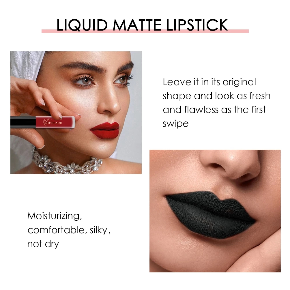 34 Color Lip Gloss Waterproof Nude Matte Liquid Lipstick Moisturizing Long Lasting Lipgloss Lip Makeup Beauty Cosmetics 34 Color Lip Gloss Waterproof Nude Matte Liquid Lipstick Moisturizing Long Lasting Lipgloss Lip Makeup Beauty Cosmetics