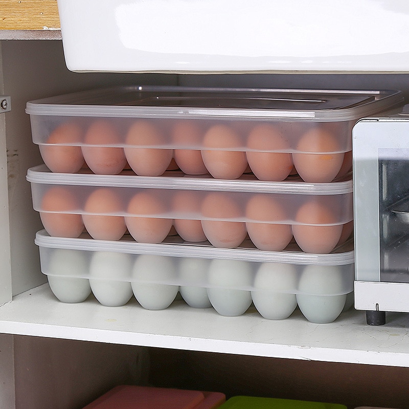 34 Slot Clear Plastic Reusable Egg Carton 34 Slot Clear Plastic Reusable Egg Carton