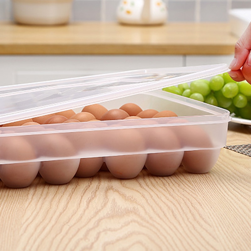34 Slot Clear Plastic Reusable Egg Carton 34 Slot Clear Plastic Reusable Egg Carton
