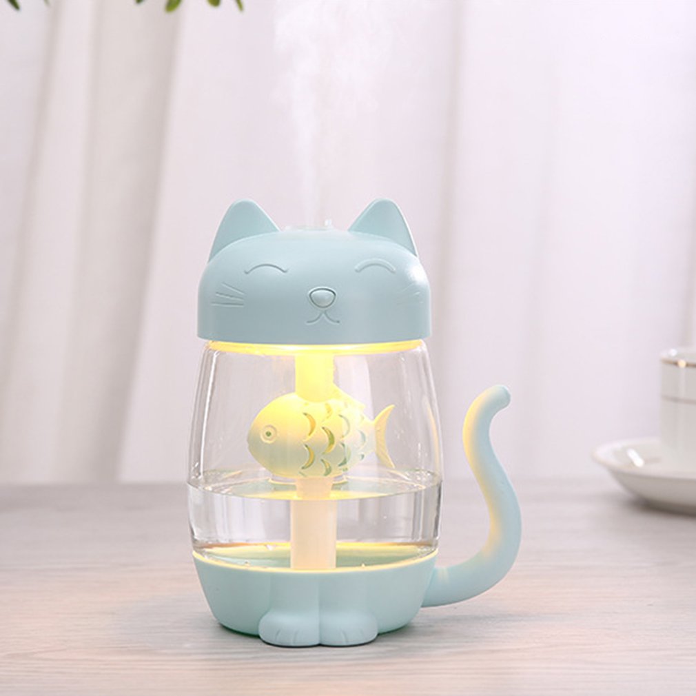 350ml Cat Humidifier Night Light