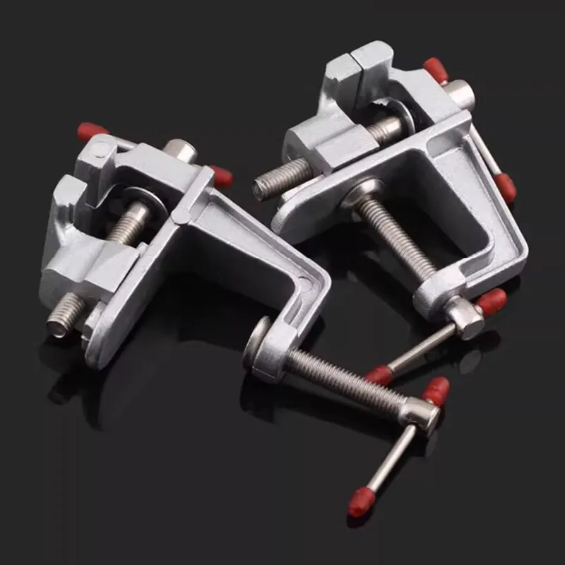 35MM Aluminium Alloy Table Bench Clamp Vise Multi-functional Bench Vise Table Screw Vise for DIY Craft Mold Fixed 35MM Aluminium Alloy Table Bench Clamp Vise Multi-functional Bench Vise Table Screw Vise for DIY Craft Mold Fixed