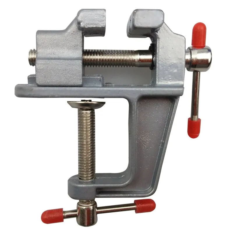 35MM Aluminium Alloy Table Bench Clamp Vise Multi-functional Bench Vise Table Screw Vise for DIY Craft Mold Fixed 35MM Aluminium Alloy Table Bench Clamp Vise Multi-functional Bench Vise Table Screw Vise for DIY Craft Mold Fixed