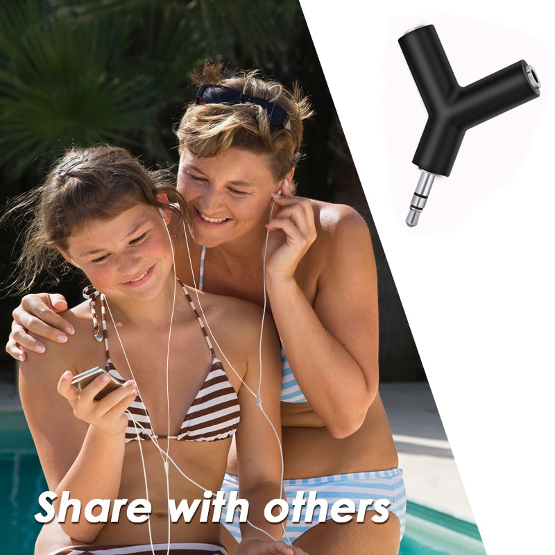 3.5mm Double Headphone Jack Adapter 3.5mm Double Headphone Jack Adapter