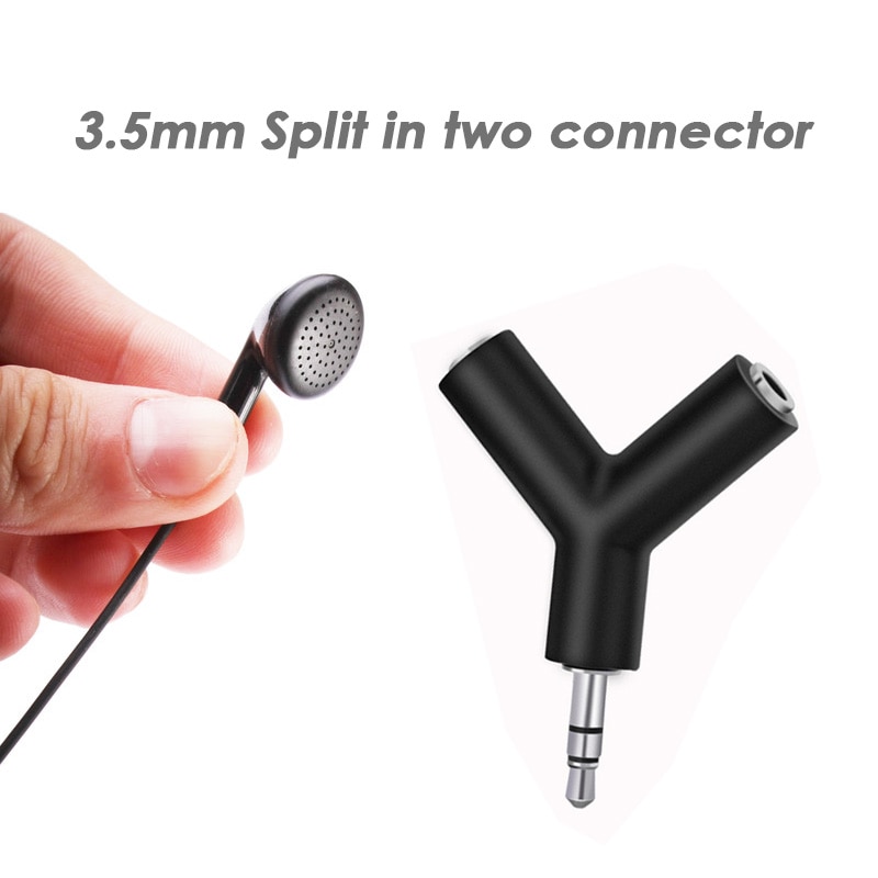 3.5mm Double Headphone Jack Adapter 3.5mm Double Headphone Jack Adapter