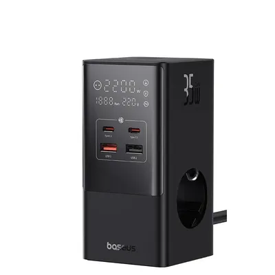 35W Fast Charging Digital Power Strip 7-in-1 Charging Station 4000W Rated Power Digital Display For iPhone 15 14 Pro Max 35W Fast Charging Digital Power Strip 7-in-1 Charging Station 4000W Rated Power Digital Display For iPhone 15 14 Pro Max