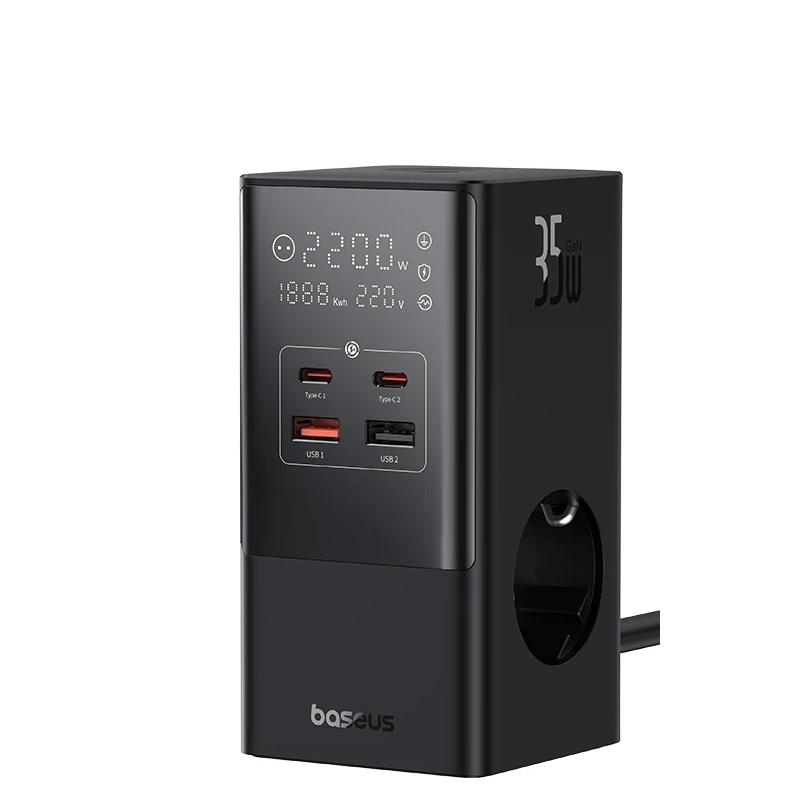 35W Fast Charging Digital Power Strip 7-in-1 Charging Station 4000W Rated Power Digital Display For iPhone 15 14 Pro Max 35W Fast Charging Digital Power Strip 7-in-1 Charging Station 4000W Rated Power Digital Display For iPhone 15 14 Pro Max