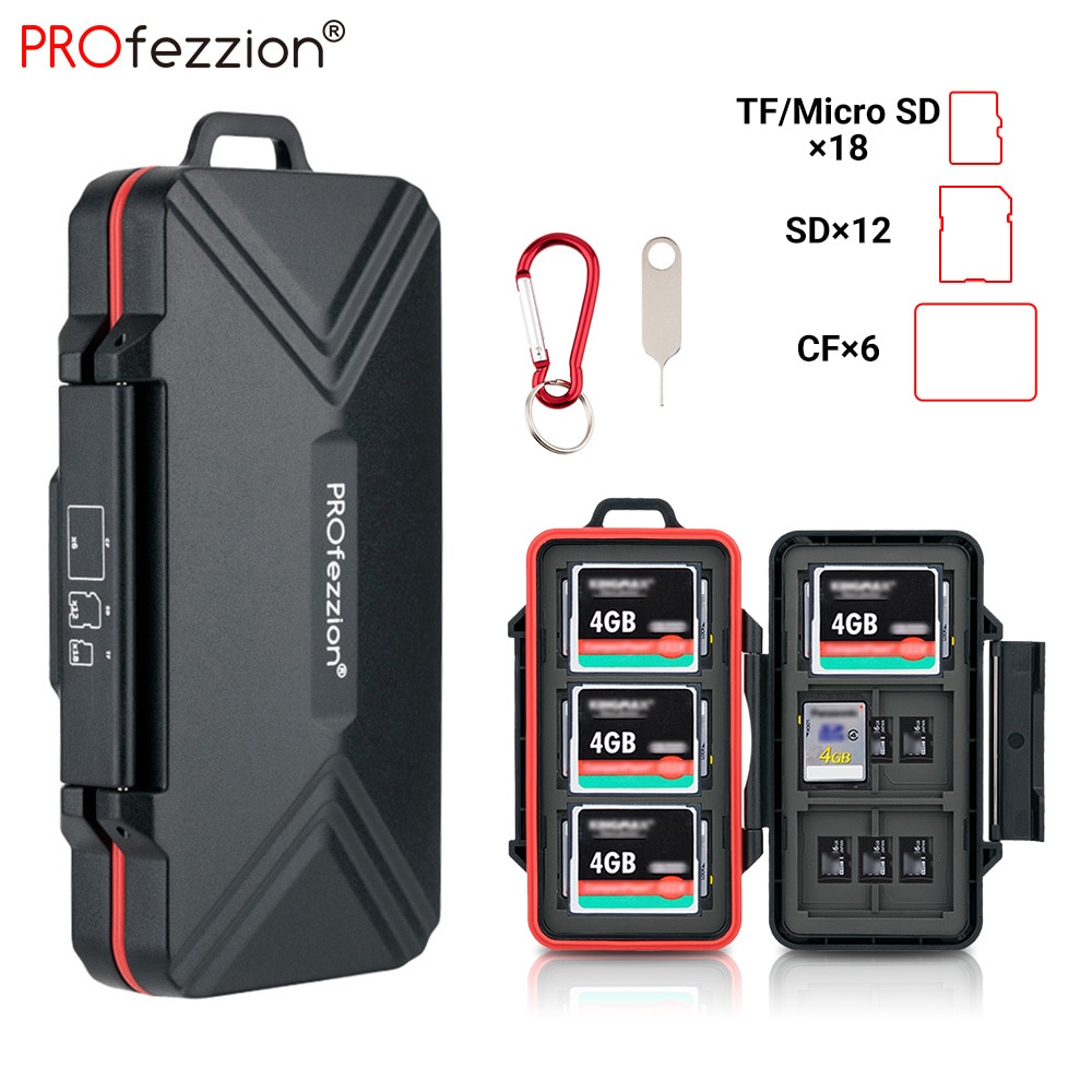 36 Slots Hard SD Card Case Storage 36 Slots Hard SD Card Case Storage