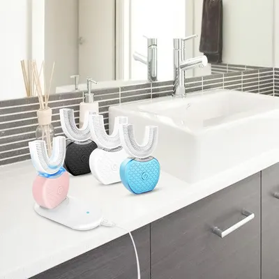 360 Automatic Toothbrush Electric Silicone Brush