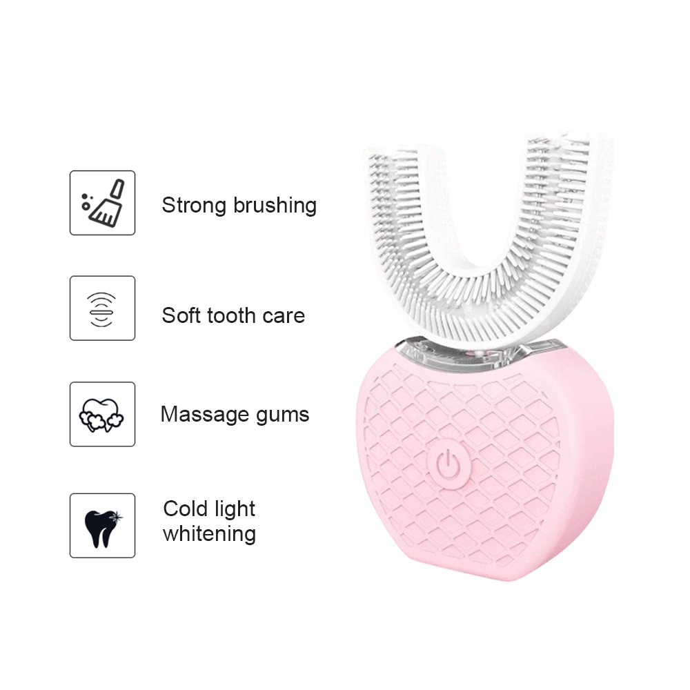 360 Automatic Toothbrush Electric Silicone Brush 360 Automatic Toothbrush Electric Silicone Brush
