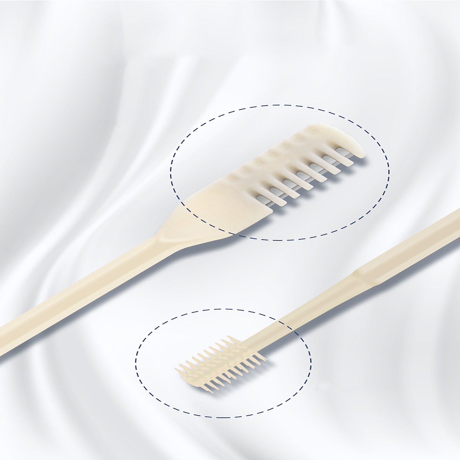 360 Degree Rotating Double Head Nose Hair Trimmer Nose Hair Removal Trimming Washable Portable Nose Ear Hair Trimmer