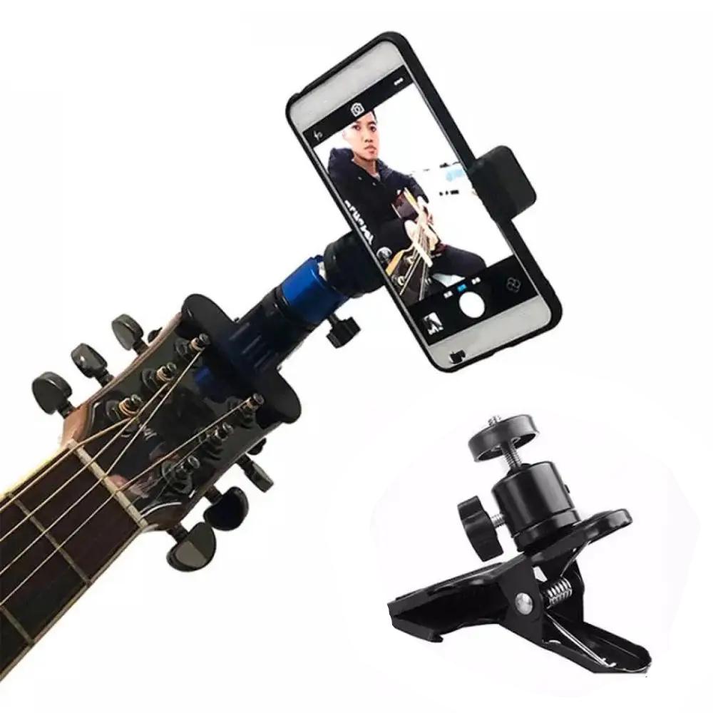 360-Degree Rotating Universal Guitar Phone Holder 360-Degree Rotating Universal Guitar Phone Holder