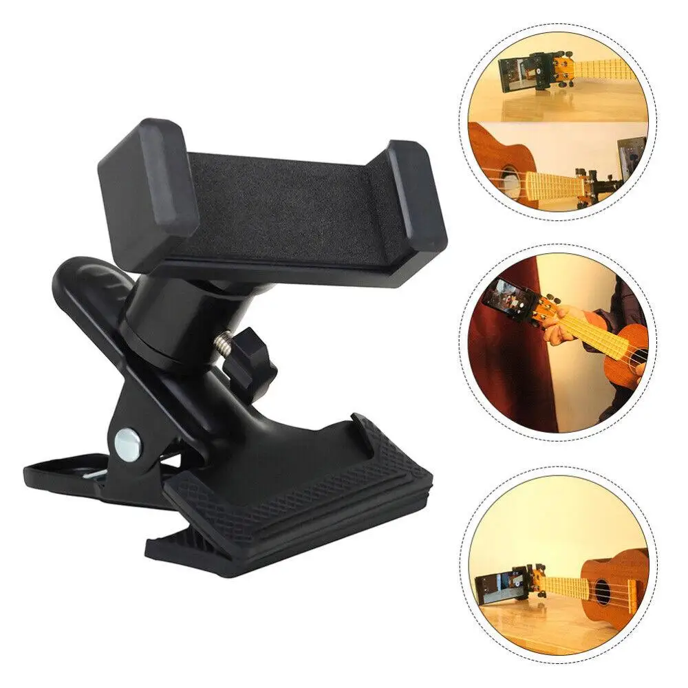 360-Degree Rotating Universal Guitar Phone Holder