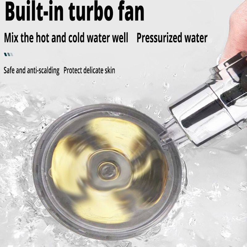 360 Degrees Strong Pressure Shower Head
