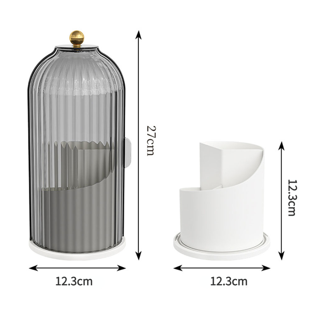 360° Rotating Makeup Brush Holder