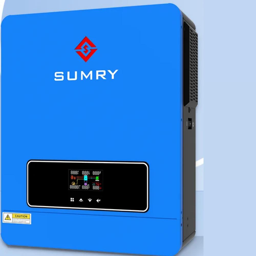 3.6kw Hybrid Solar Inverter 110/120v 24v Dual Output with MPPT 120A 60-450v 50/60hz Home Inversor Pure Sine Wave
